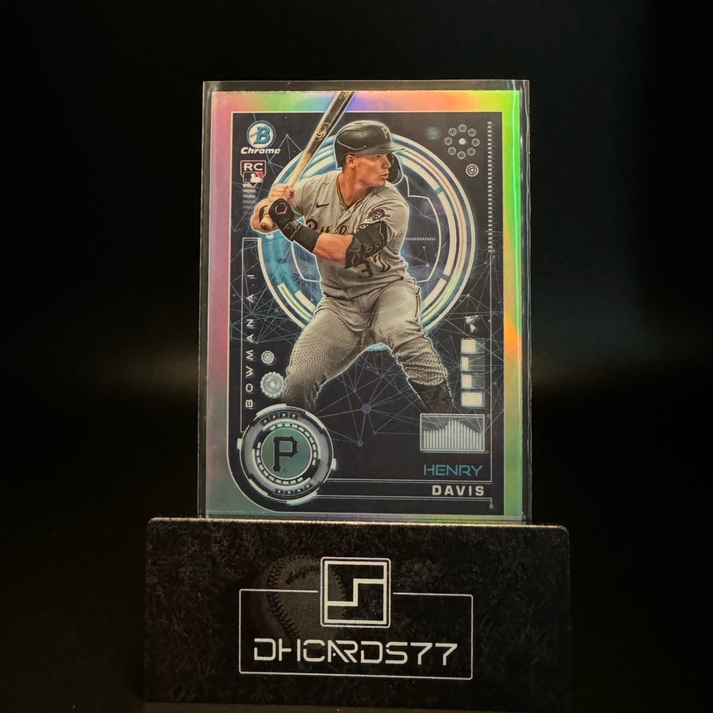 2024 Bowman Chrome AI Refractor Henry Davis RC